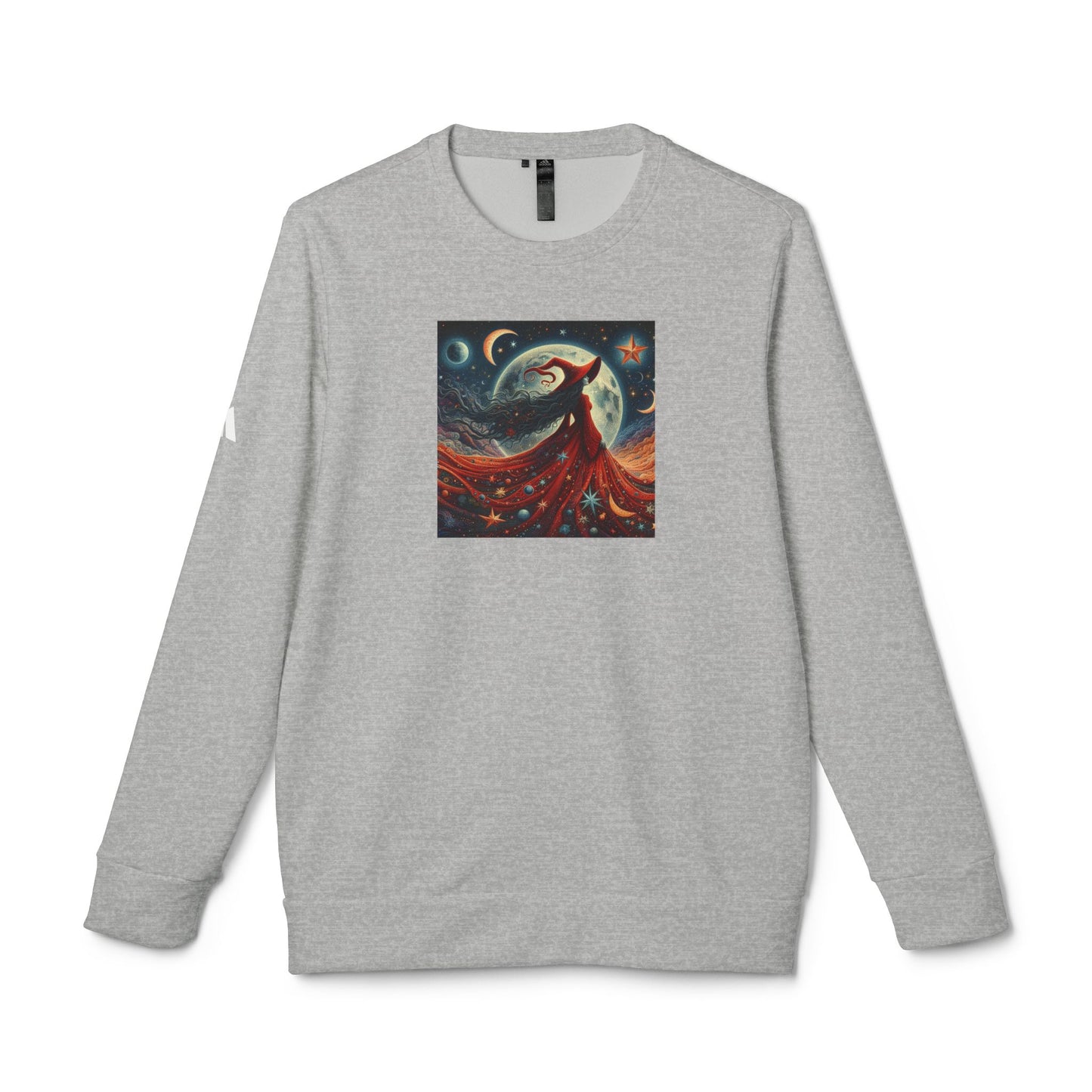 Witch Adidas® Unisex Fleece Crewneck Sweatshirt