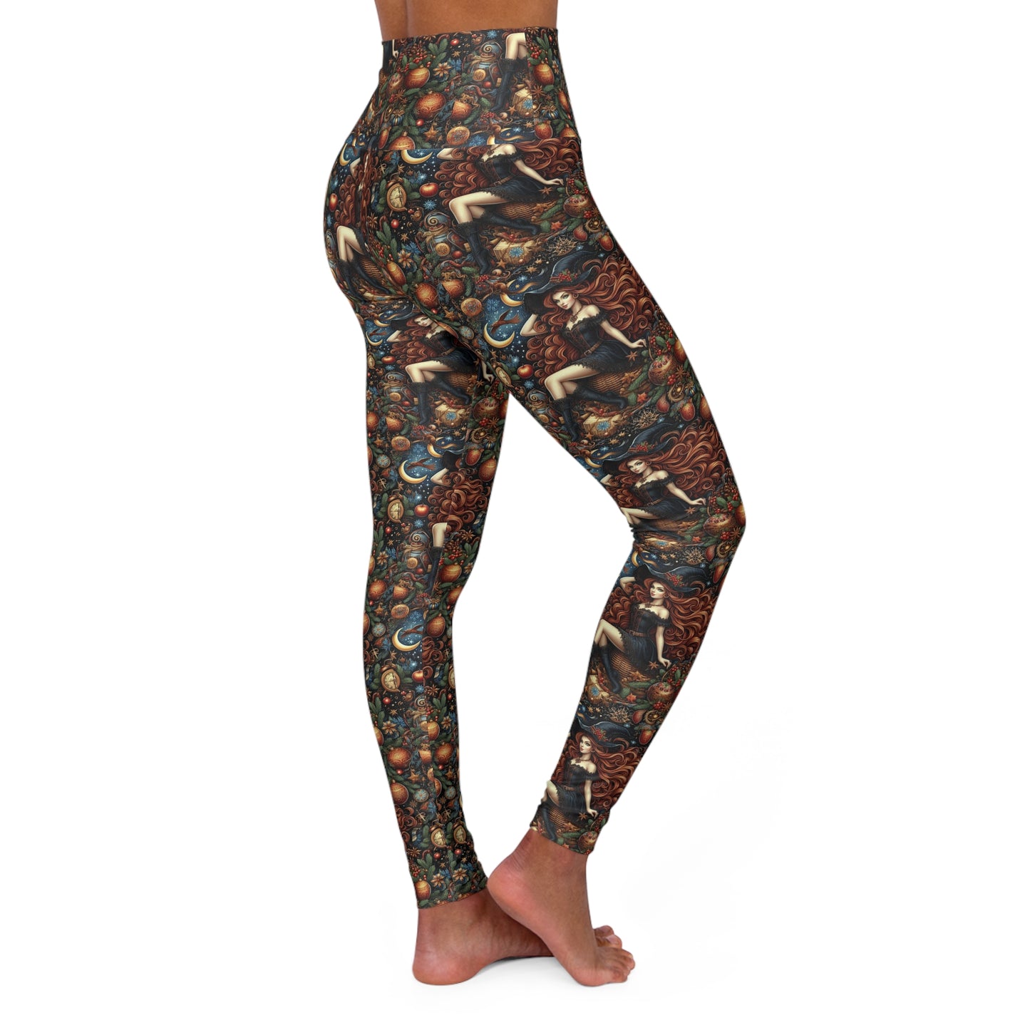 Witch High Waisted Yoga Leggings