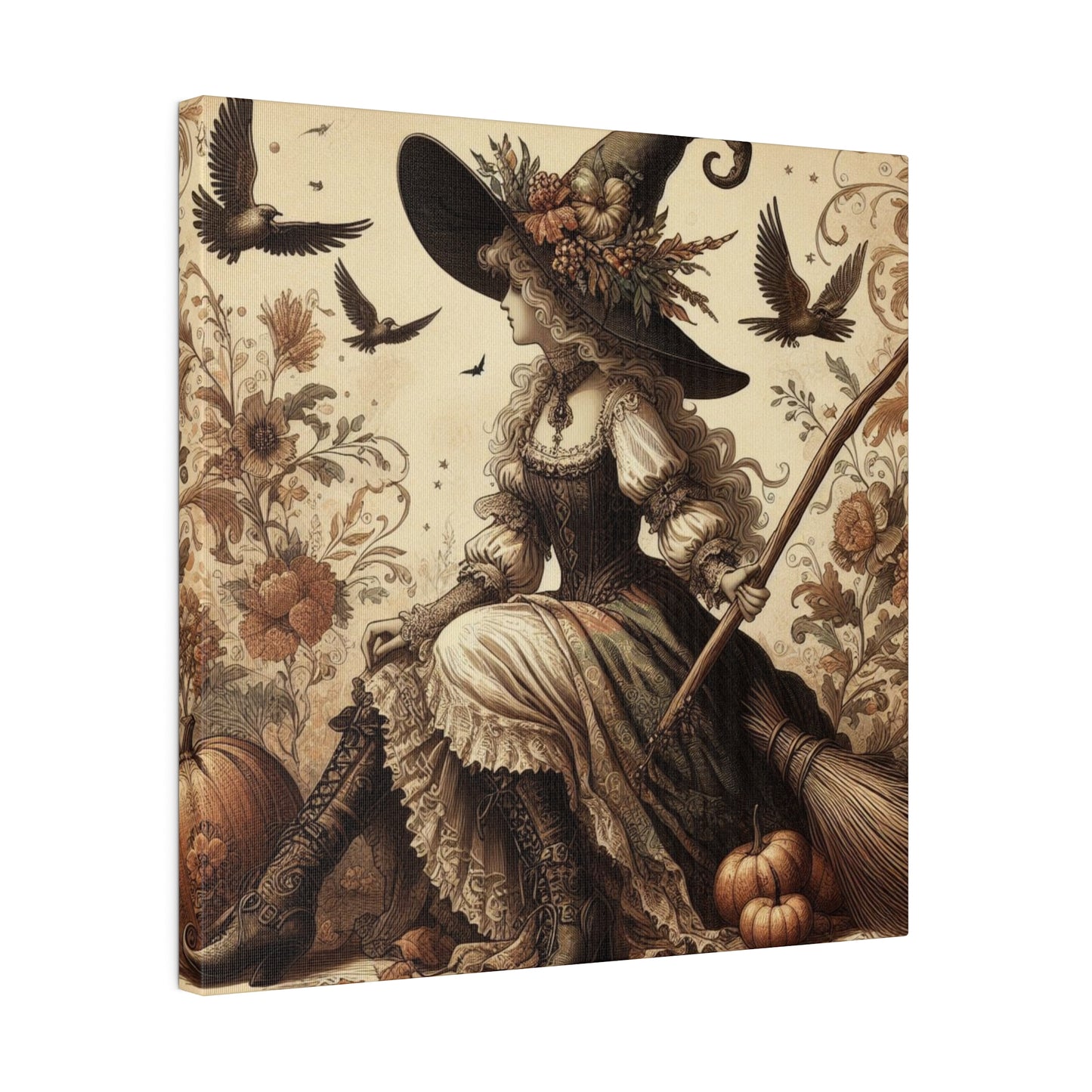 Witch Canvas, Matte Stretched, 0.75"