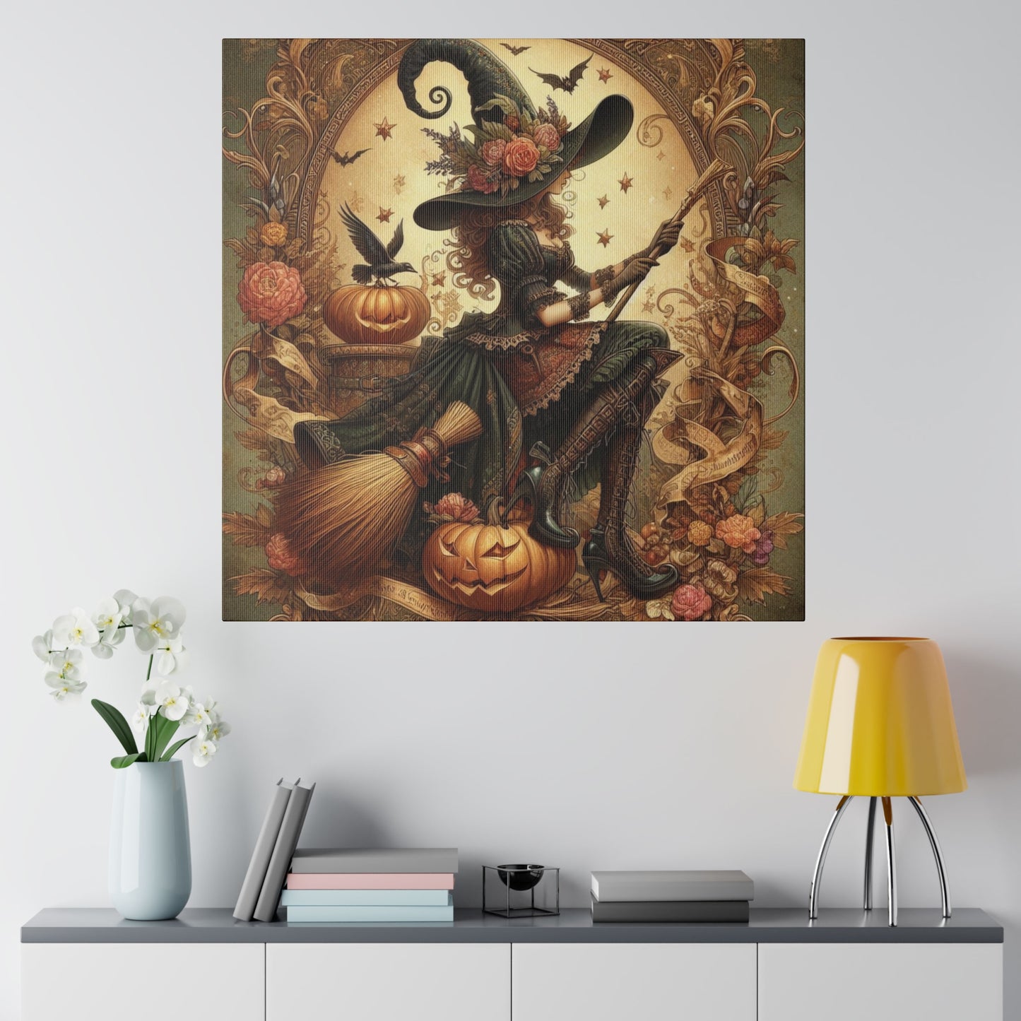 Witch Canvas, Matte Stretched, 0.75"