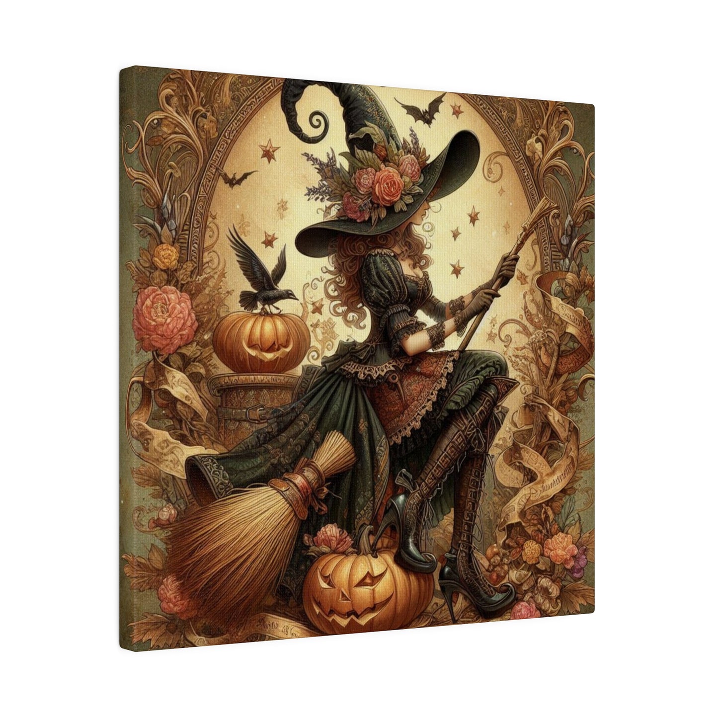 Witch Canvas, Matte Stretched, 0.75"