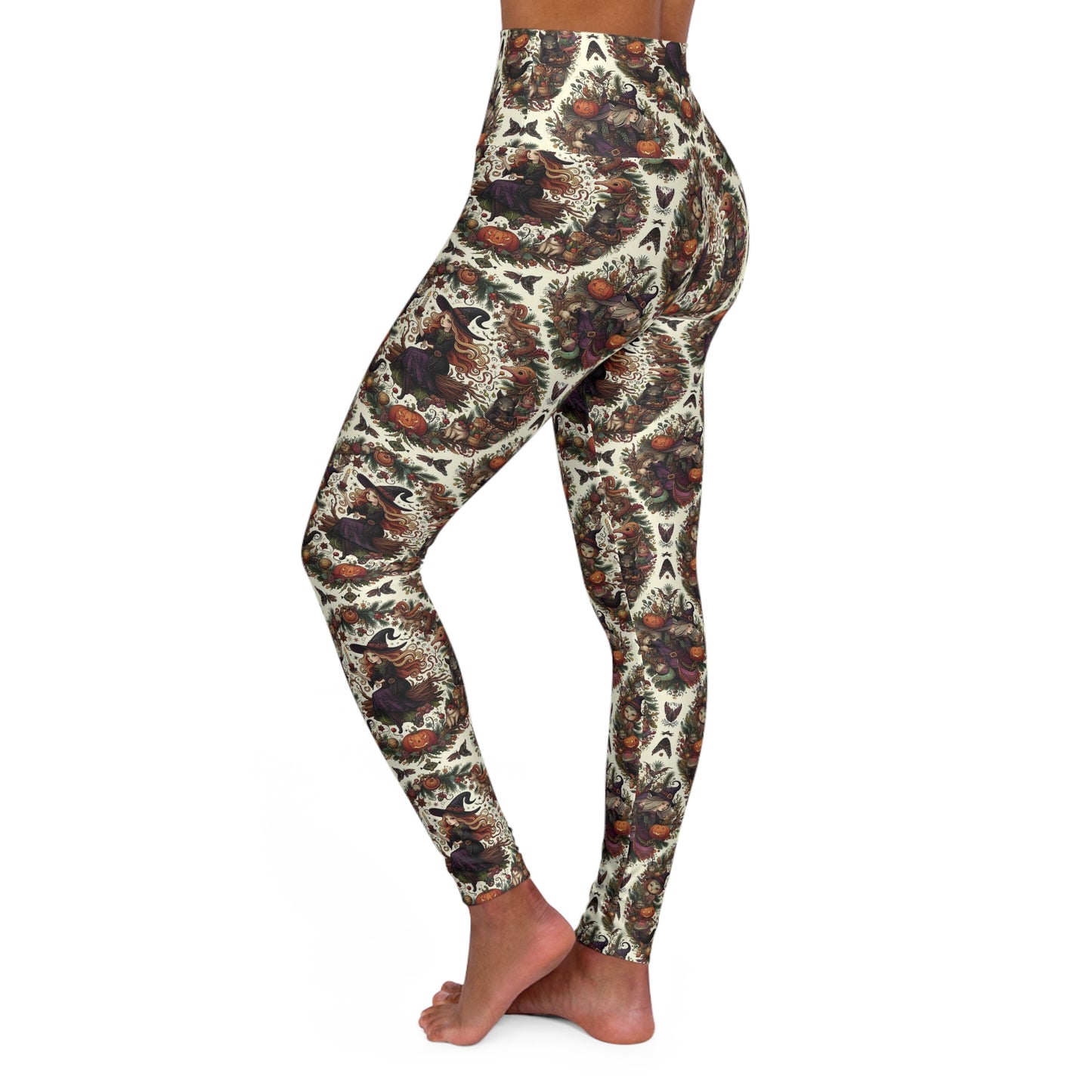 Witch High Waisted Yoga Leggings