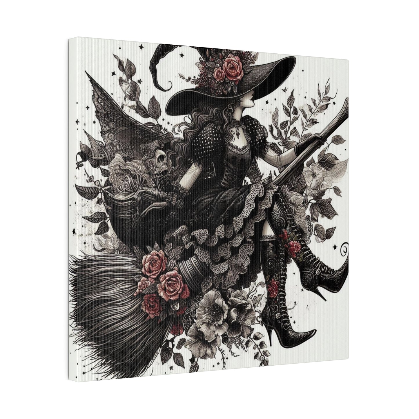 Witch Canvas, Matte Stretched, 0.75"