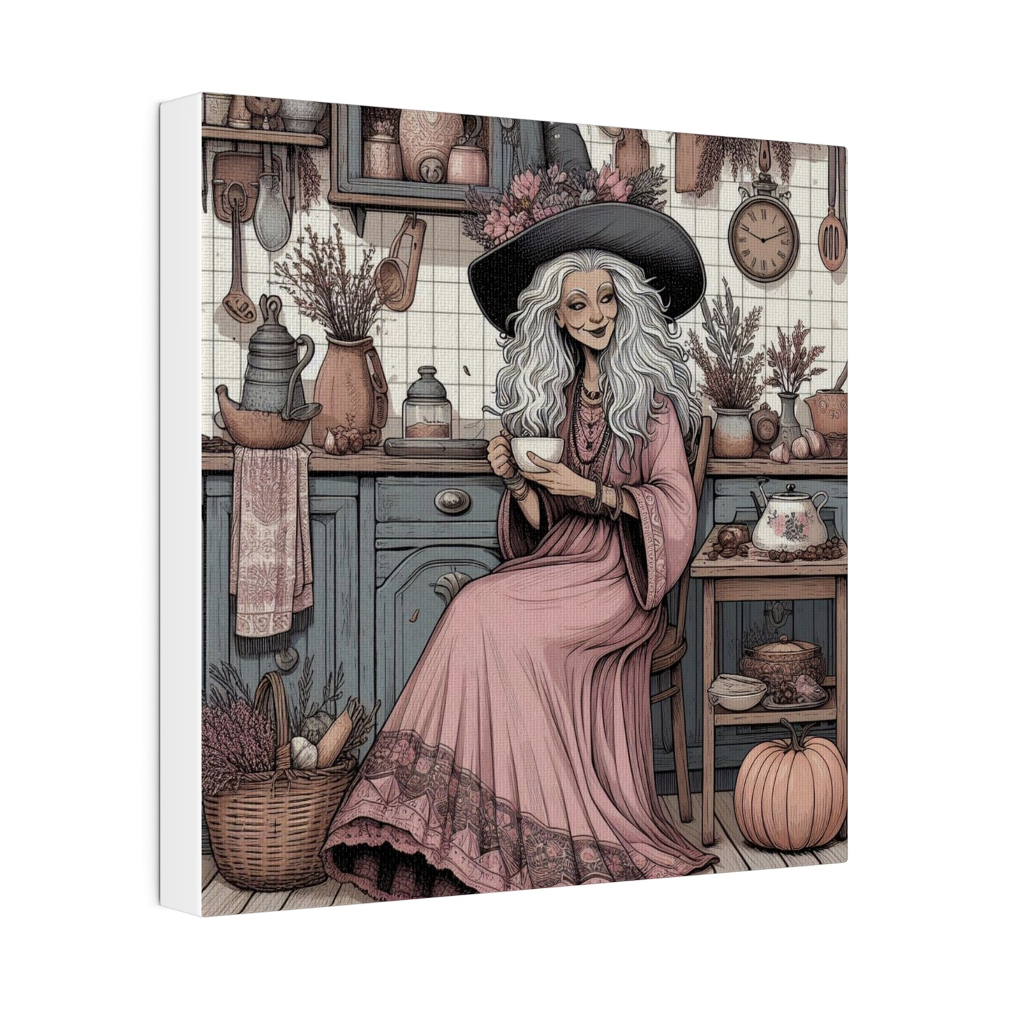 Witch Canvas, Matte Stretched, 0.75"