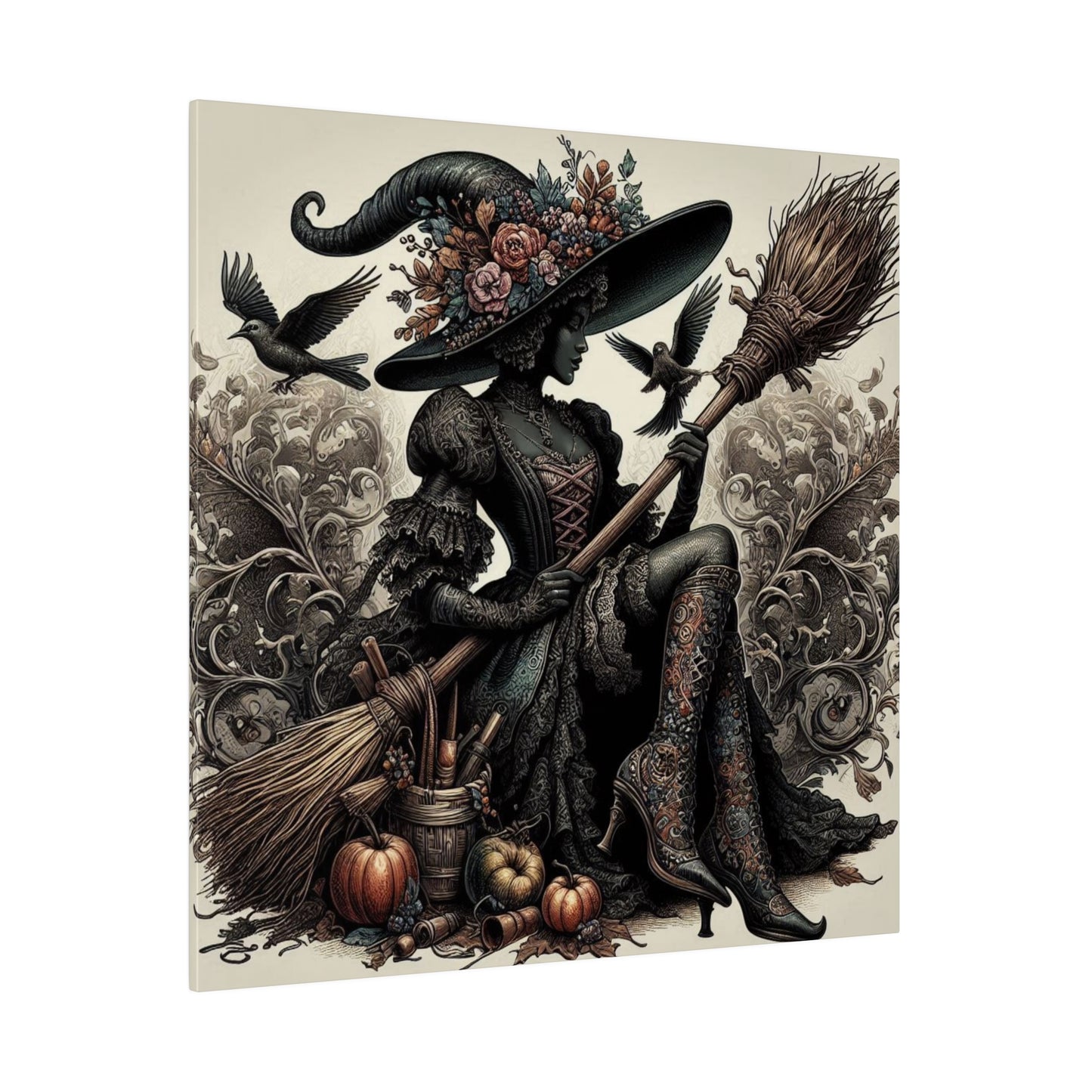 Witch Canvas, Matte Stretched, 0.75"