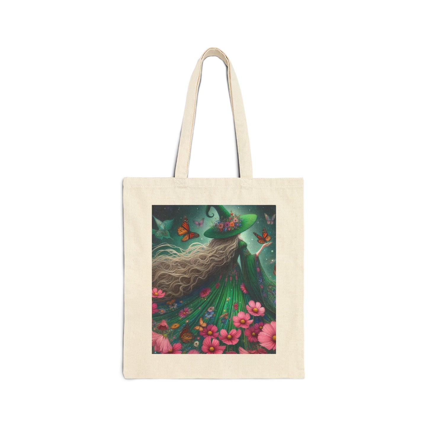 Witch Tote Bag - Cotton Canvas