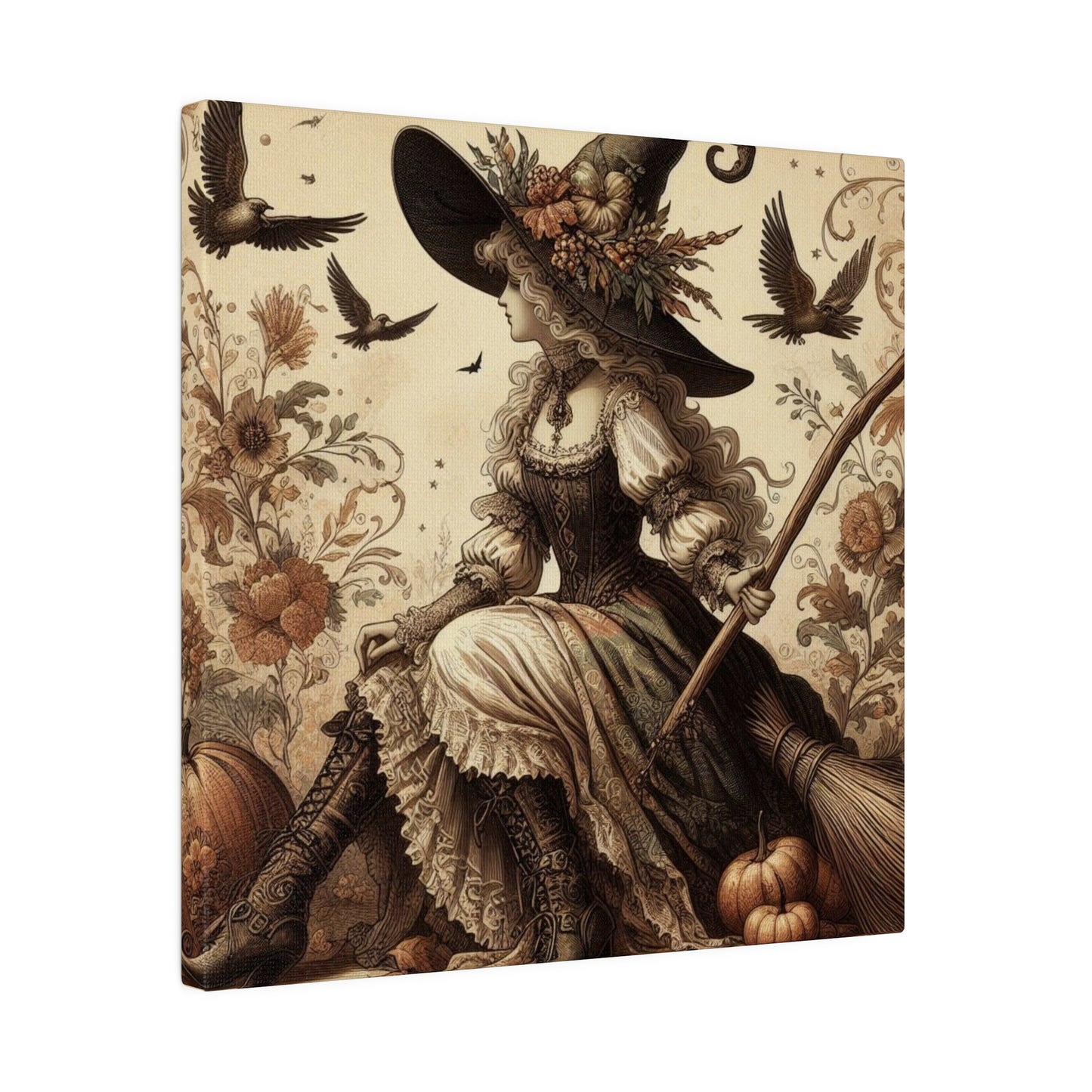 Witch Canvas, Matte Stretched, 0.75"