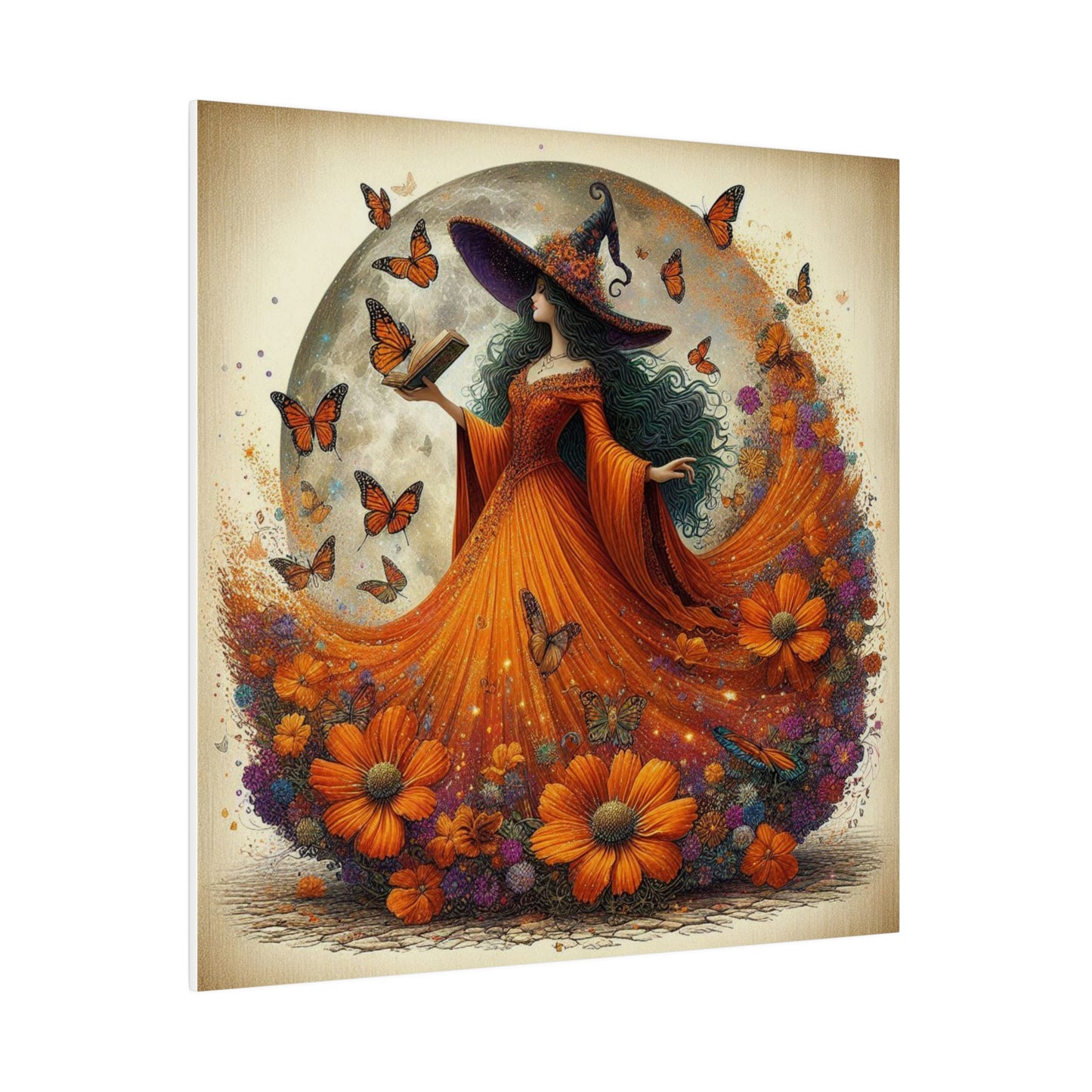 Witch Canvas, Matte Stretched, 0.75"