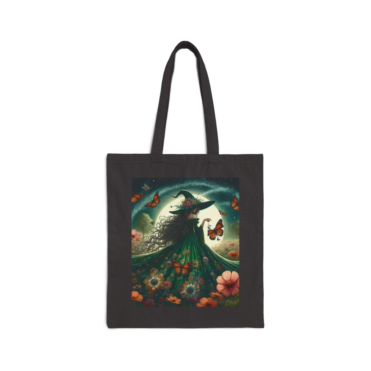 Witch Tote Bag - Cotton Canvas