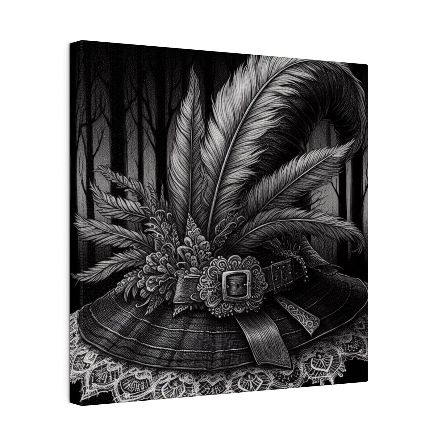 Witch Hat Canvas, Matte Stretched, 0.75"