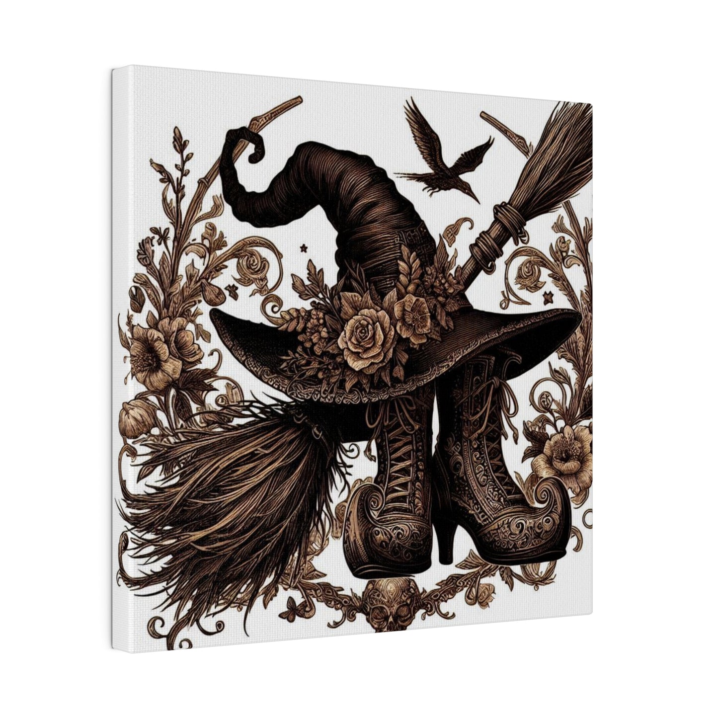 Witch Hat Canvas, Matte Stretched, 0.75"