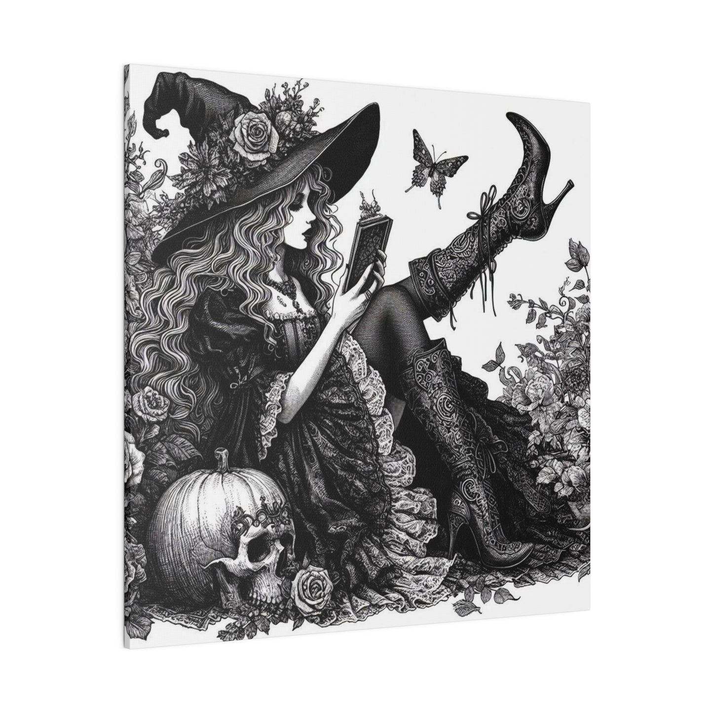 Witch Canvas, Matte Stretched, 0.75"