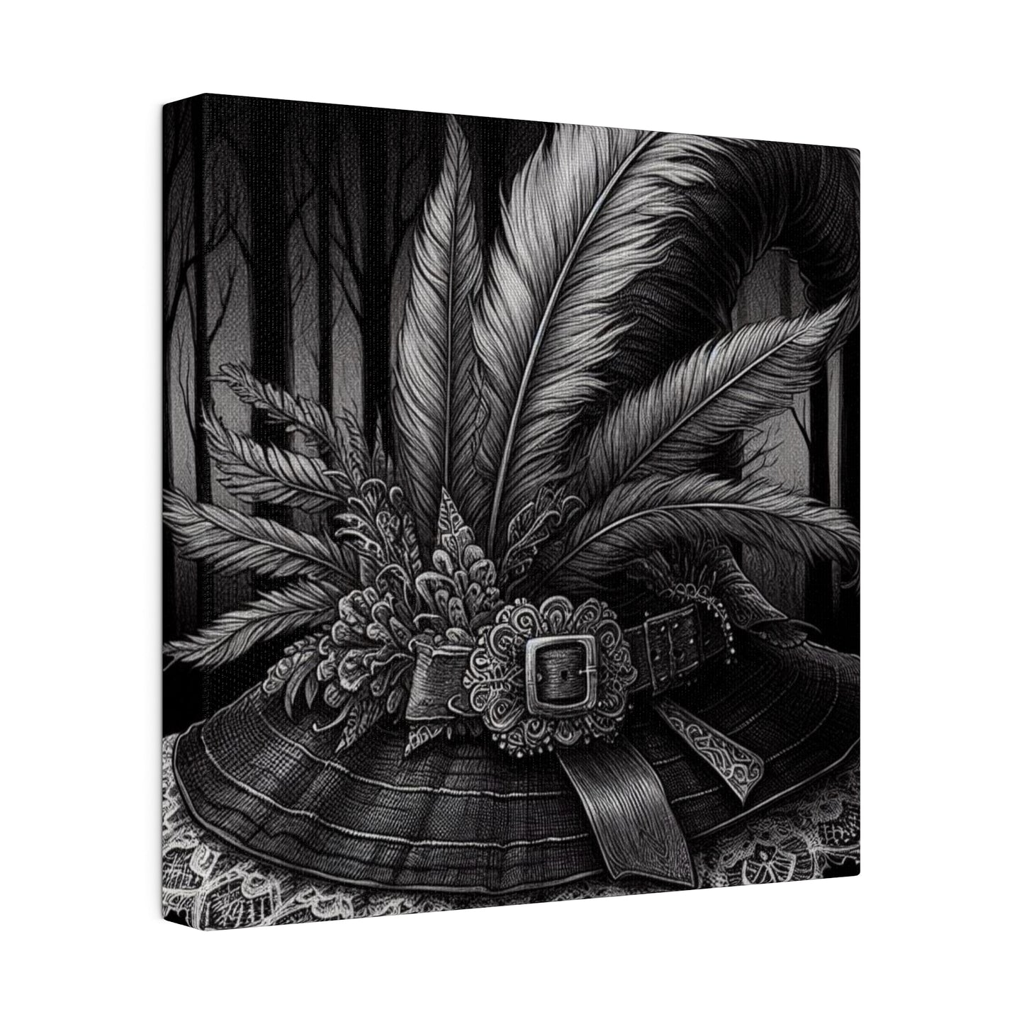 Witch Hat Canvas, Matte Stretched, 0.75"