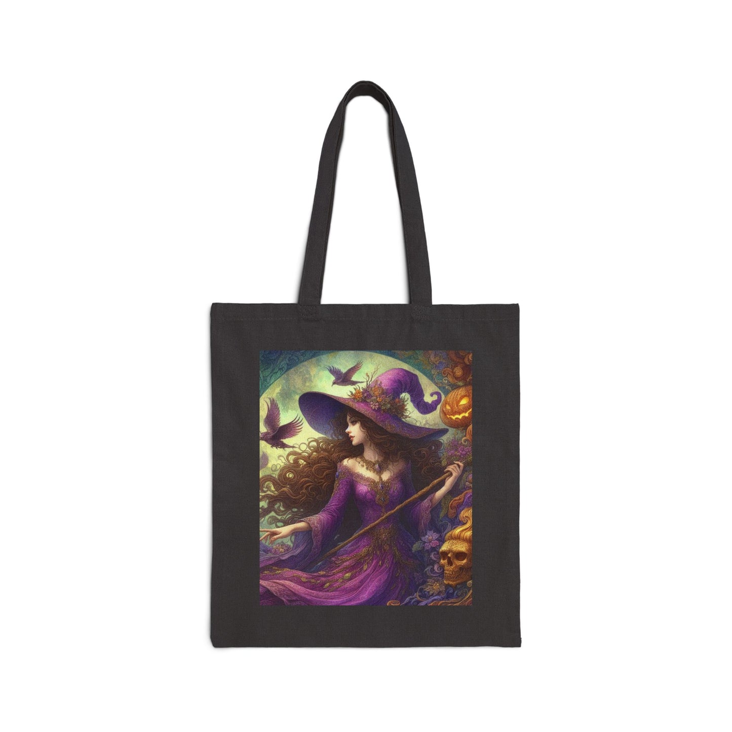 Witch Tote Bag - Cotton Canvas