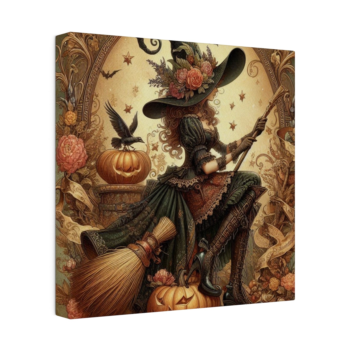 Witch Canvas, Matte Stretched, 0.75"