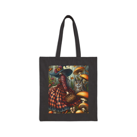 Witch Tote Bag - Cotton Canvas