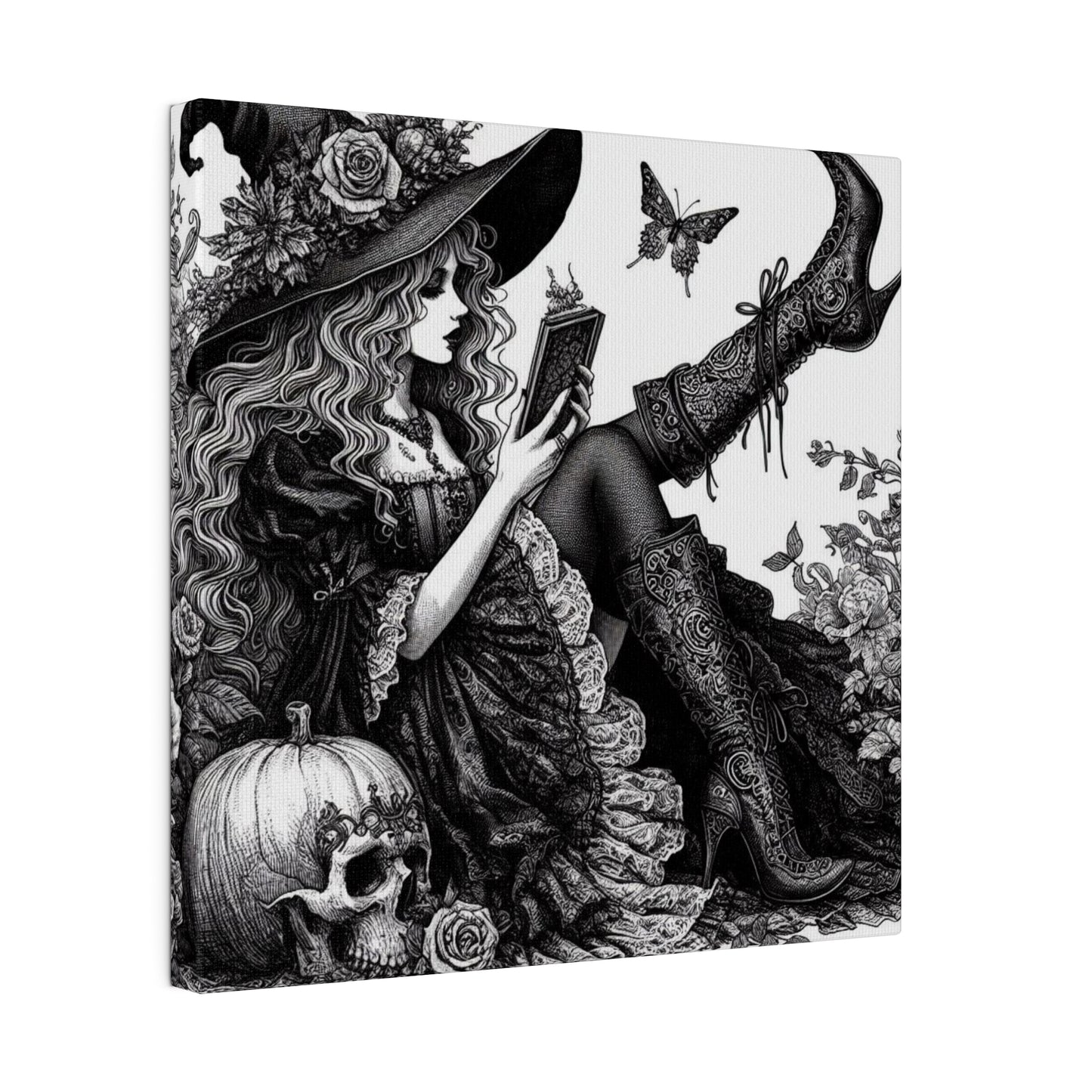 Witch Canvas, Matte Stretched, 0.75"