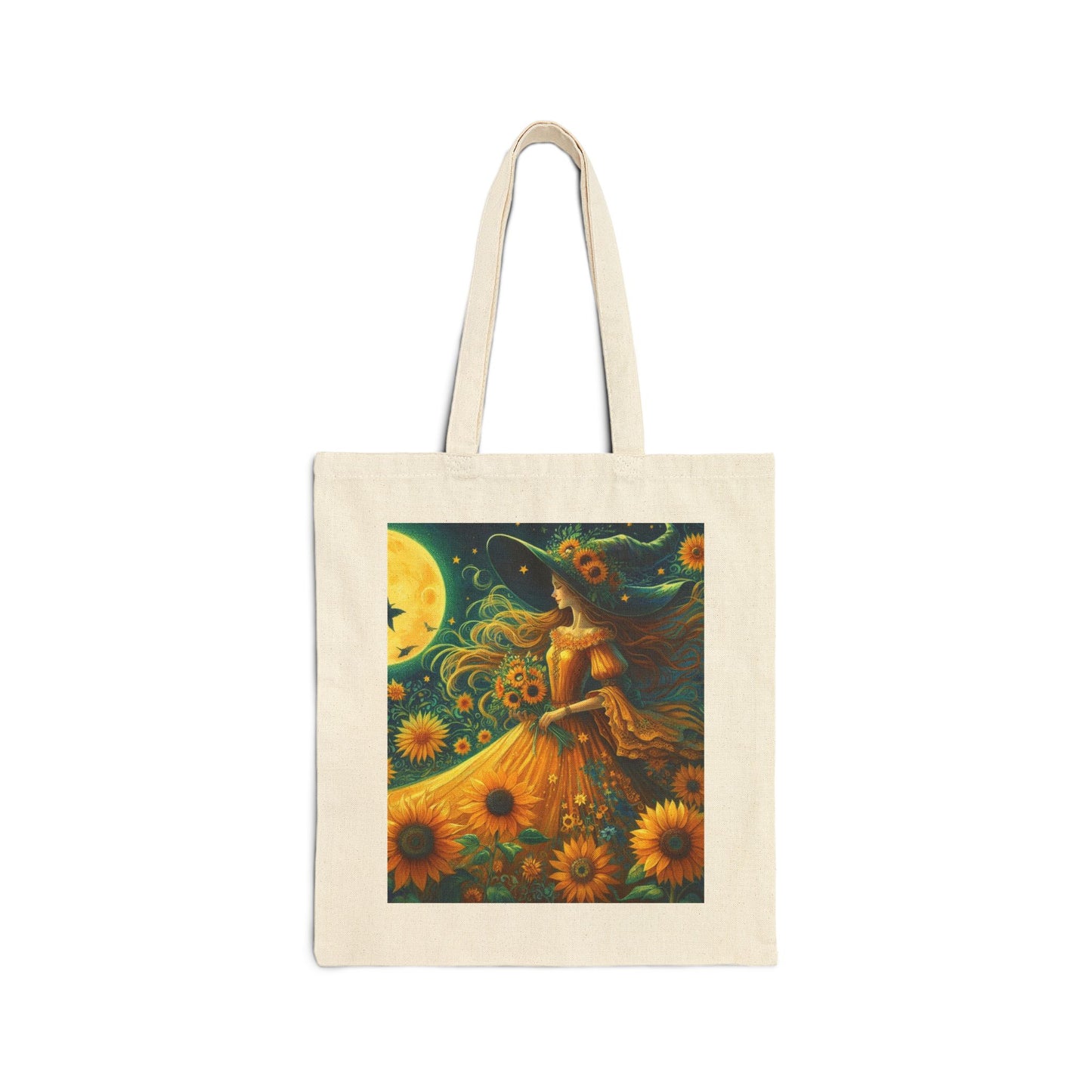 Witch Tote Bag - Cotton Canvas