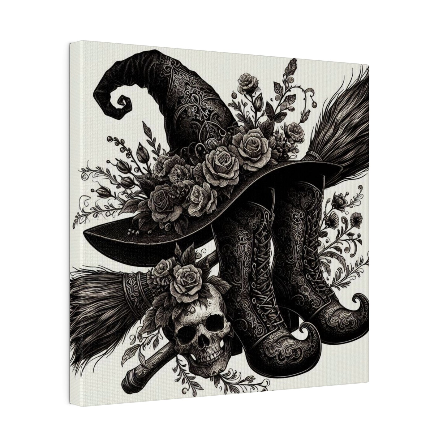 Witch Hat Canvas, Matte Stretched, 0.75"