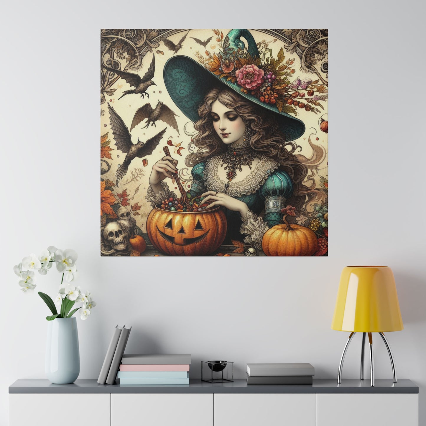 Witch Canvas, Matte Stretched, 0.75"