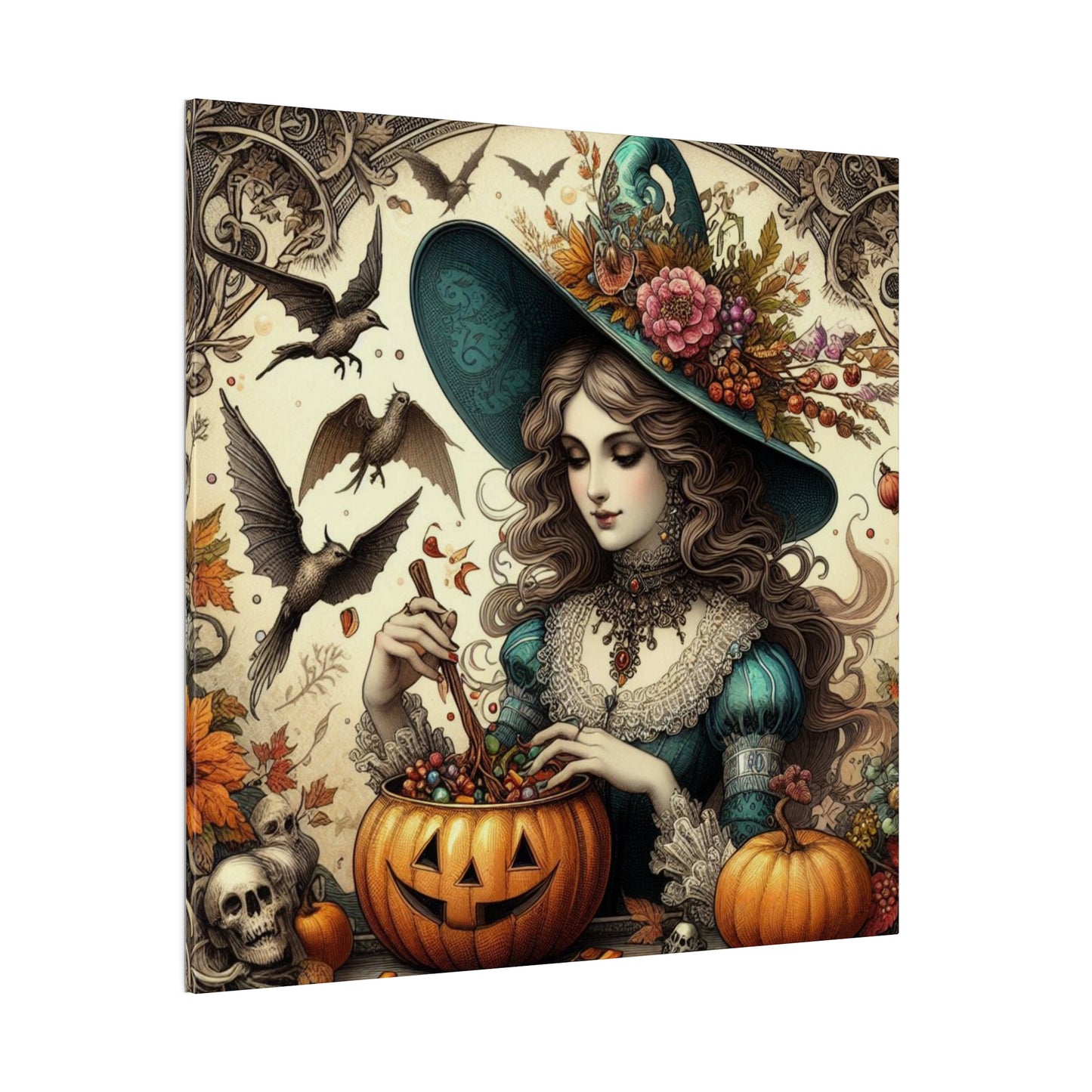 Witch Canvas, Matte Stretched, 0.75"