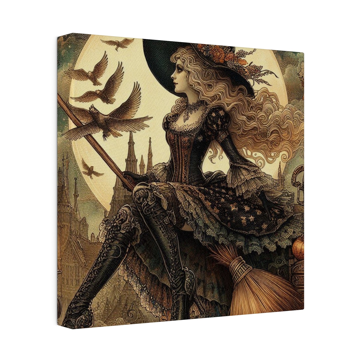 Witch Canvas, Matte Stretched, 0.75"