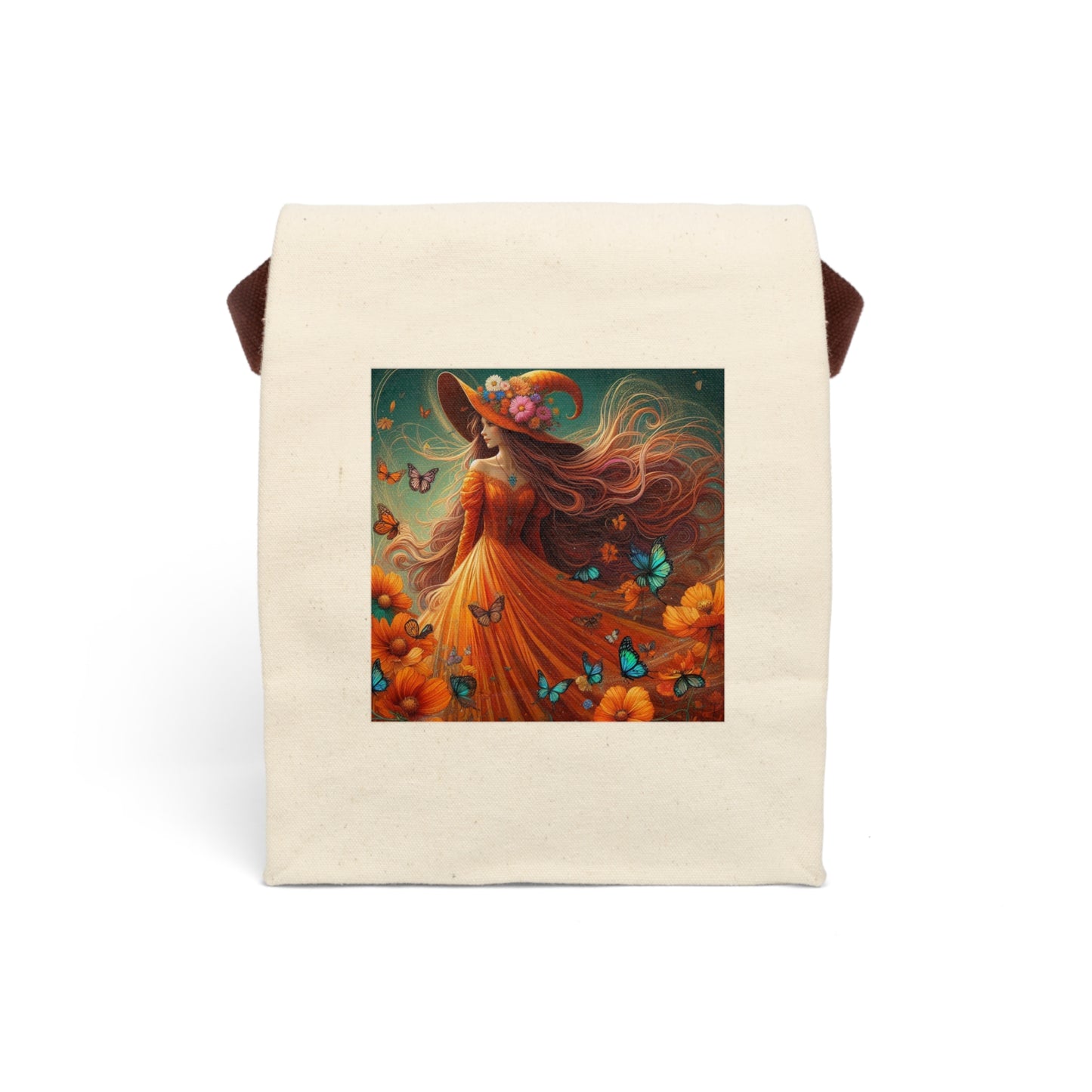 Witch Canvas Lunch Bag