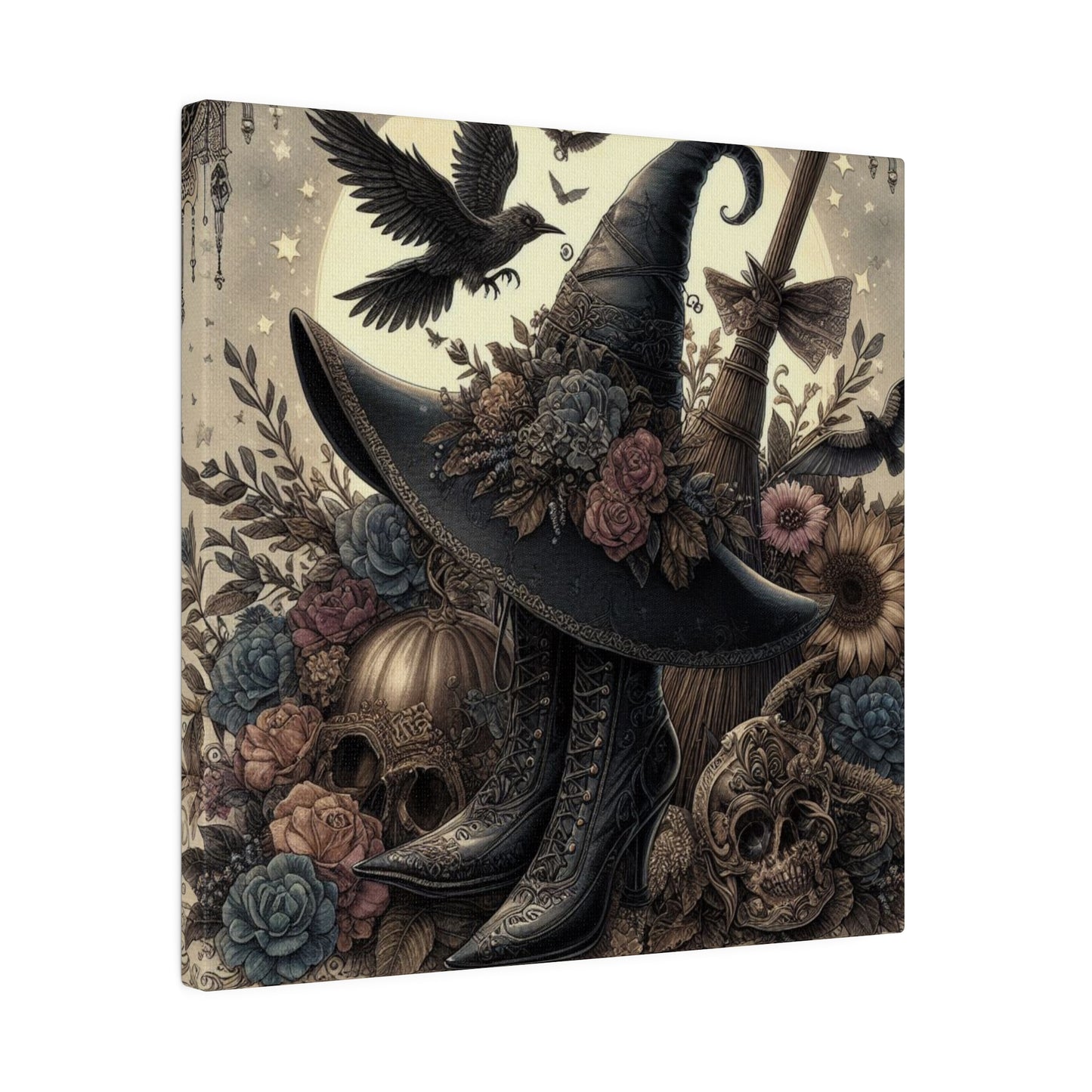 Witch Hat Canvas, Matte Stretched, 0.75"