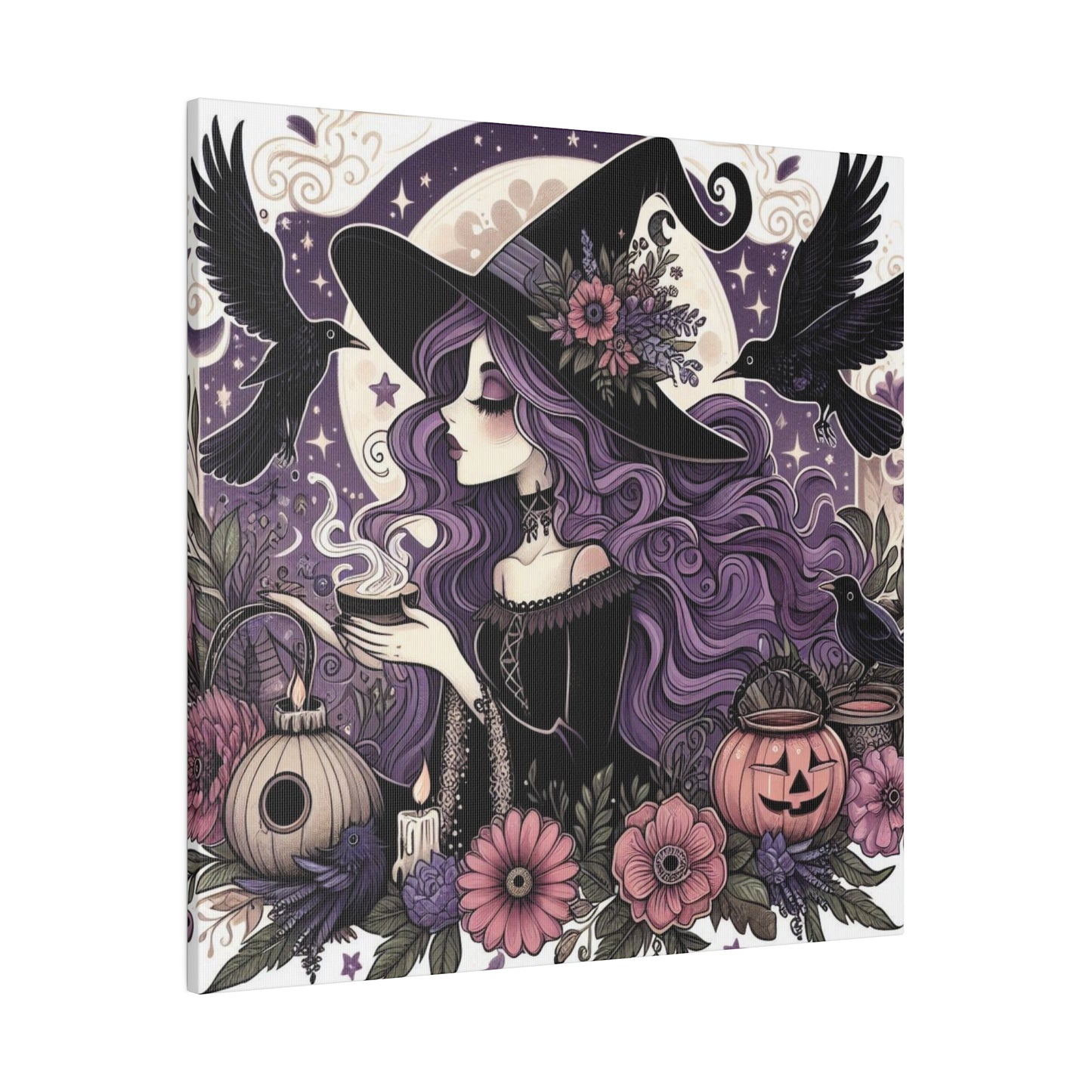 Witch Canvas, Matte Stretched, 0.75"