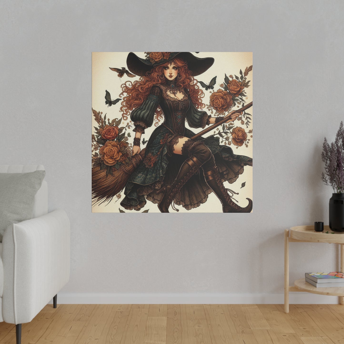 Witch Canvas, Matte Stretched, 0.75"