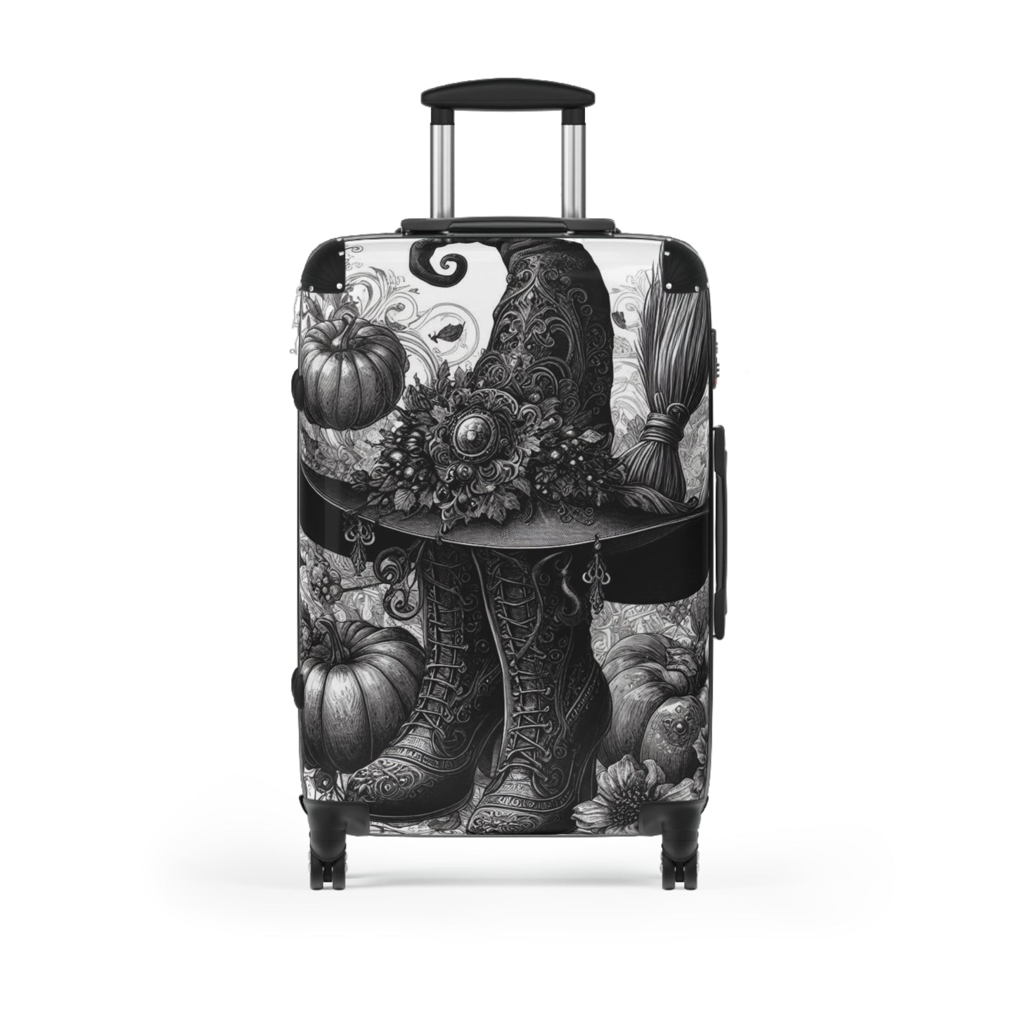 Witch Hat & Boots Traveling Suitcase