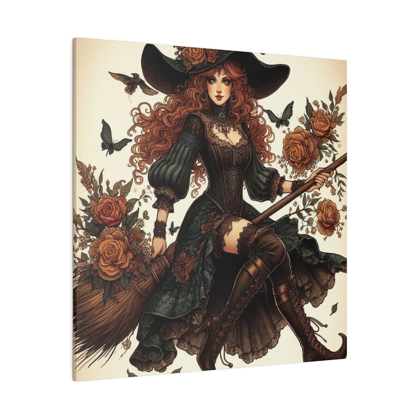 Witch Canvas, Matte Stretched, 0.75"