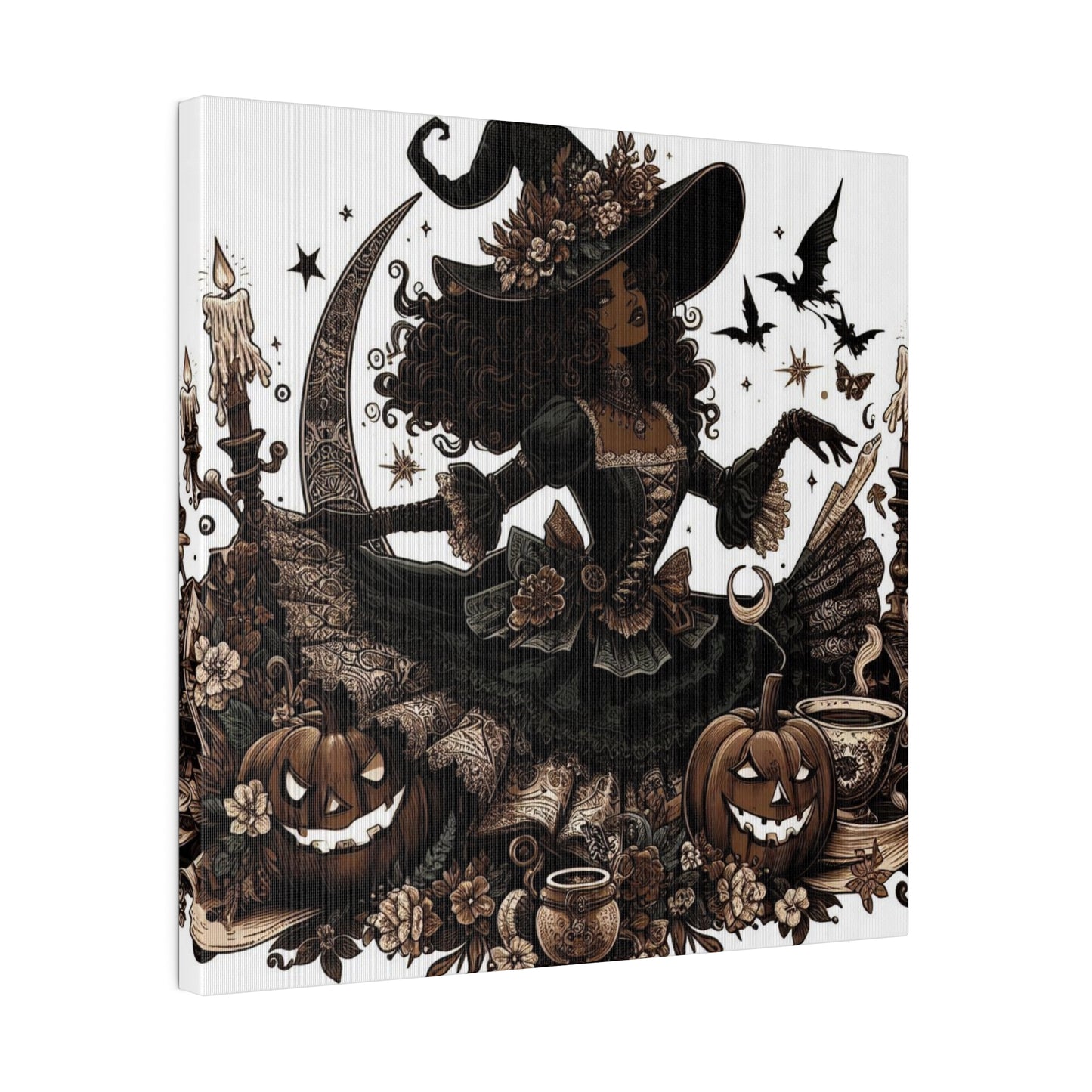 Witch Canvas, Matte Stretched, 0.75"