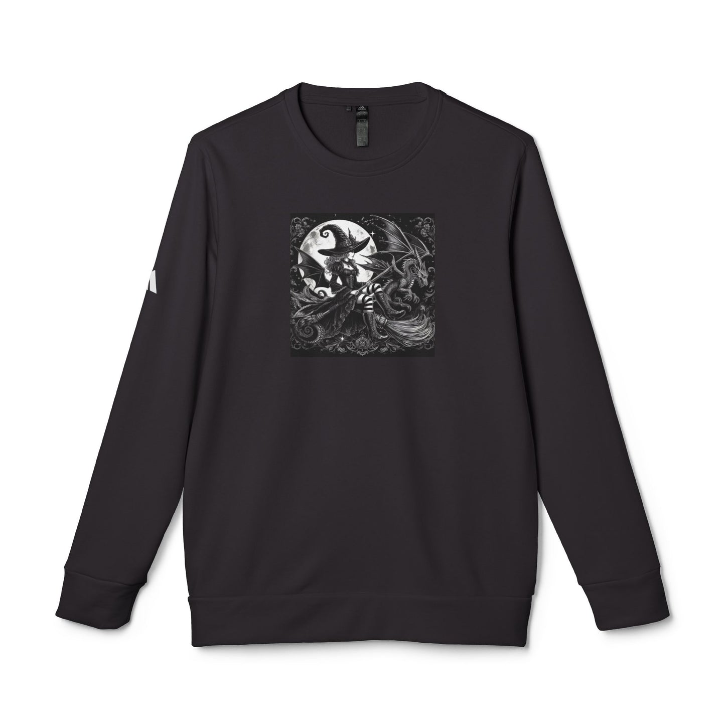 Witch Adidas® Unisex Fleece Crewneck Sweatshirt