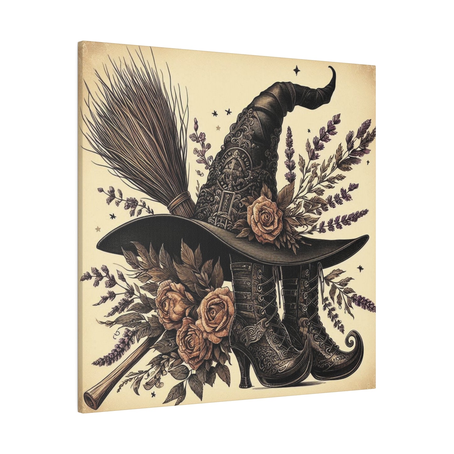 Witch Hat Canvas, Matte Stretched, 0.75"