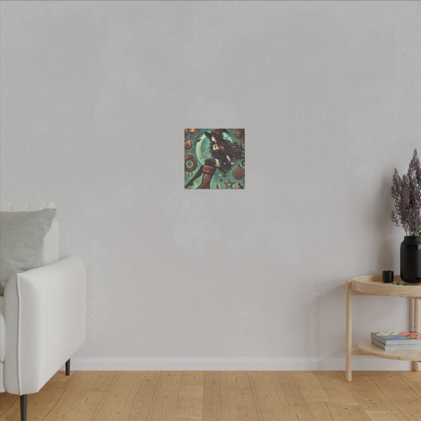 Canvas Wall Art - Witch Design