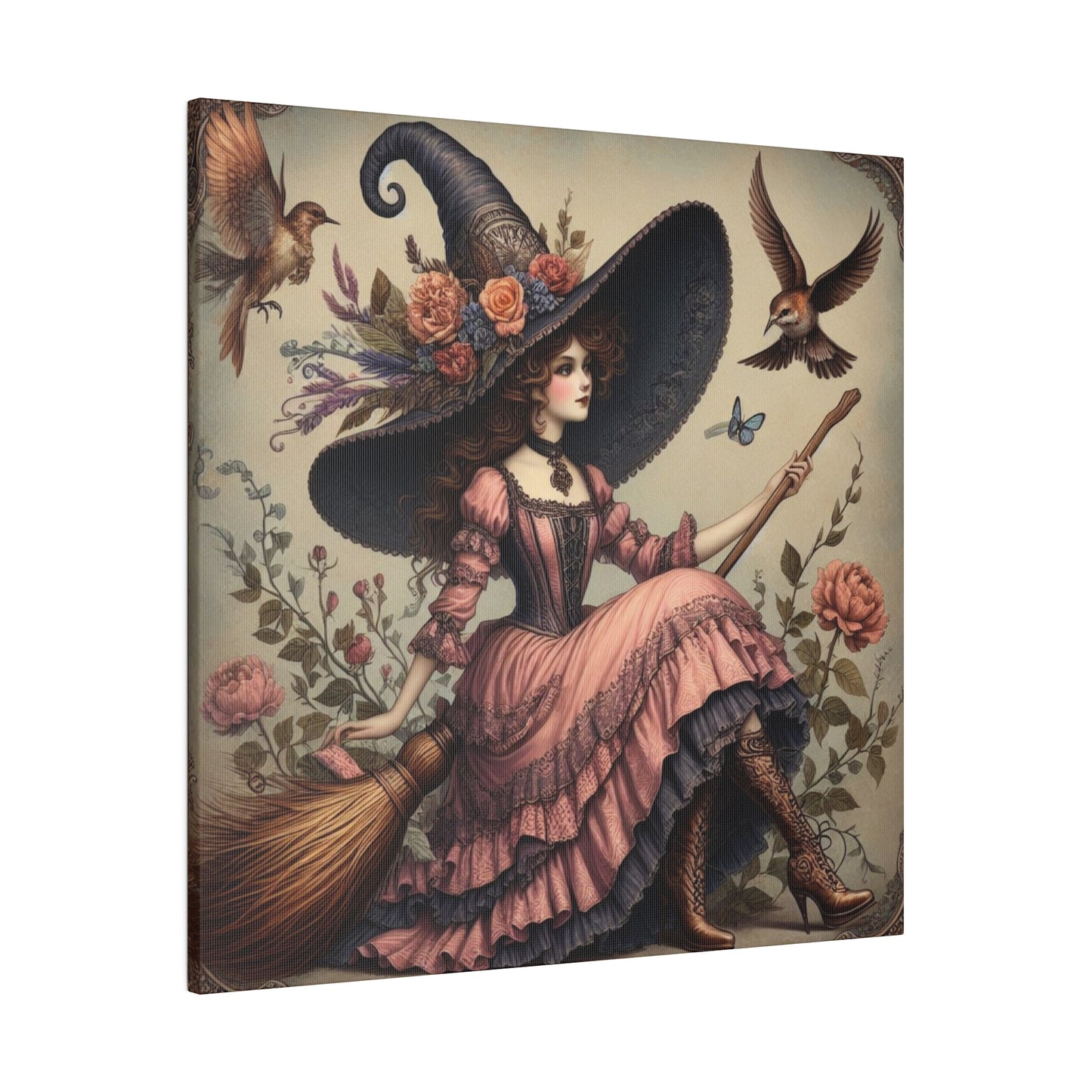 Witch Canvas, Matte Stretched, 0.75"