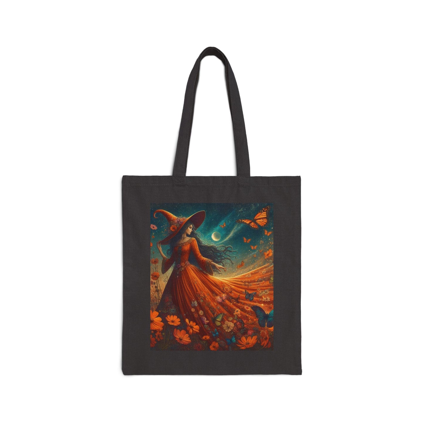 Witch Tote Bag - Cotton Canvas