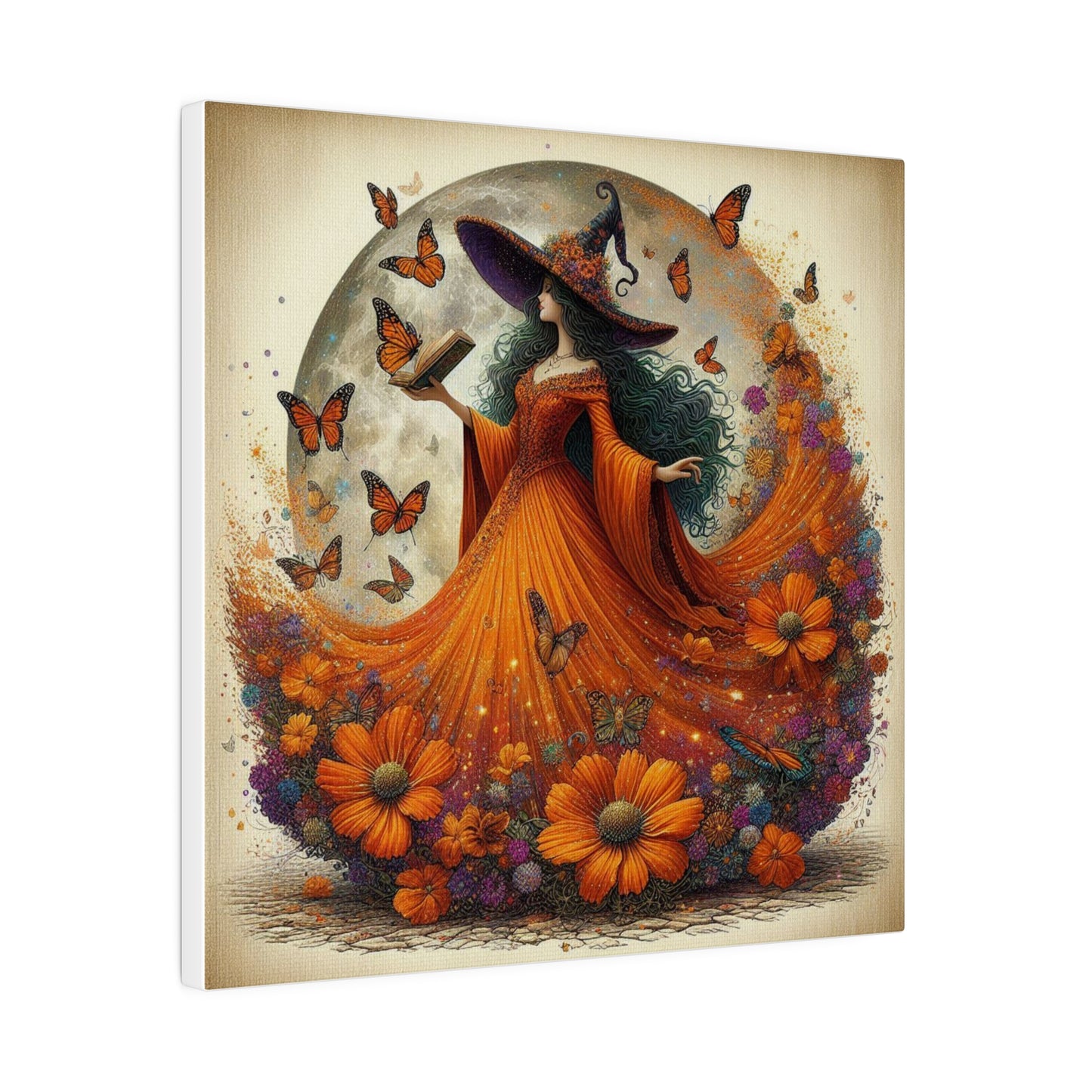 Witch Canvas, Matte Stretched, 0.75"