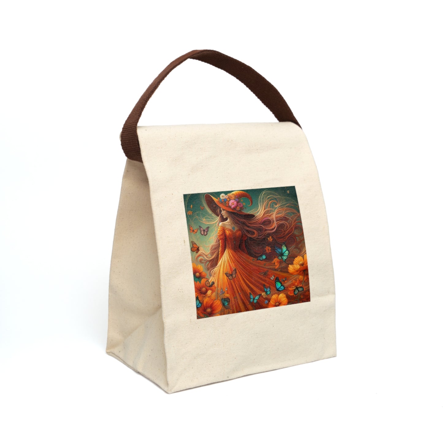 Witch Canvas Lunch Bag