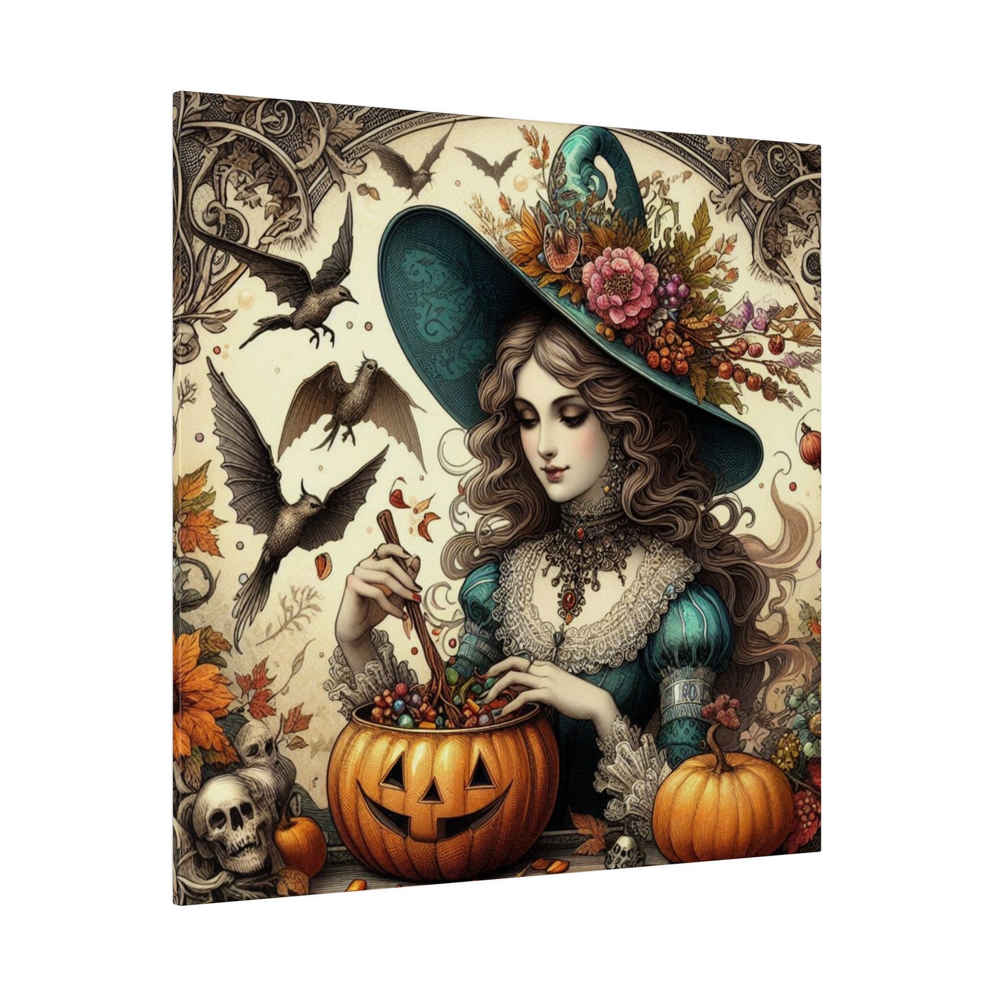 Witch Canvas, Matte Stretched, 0.75"