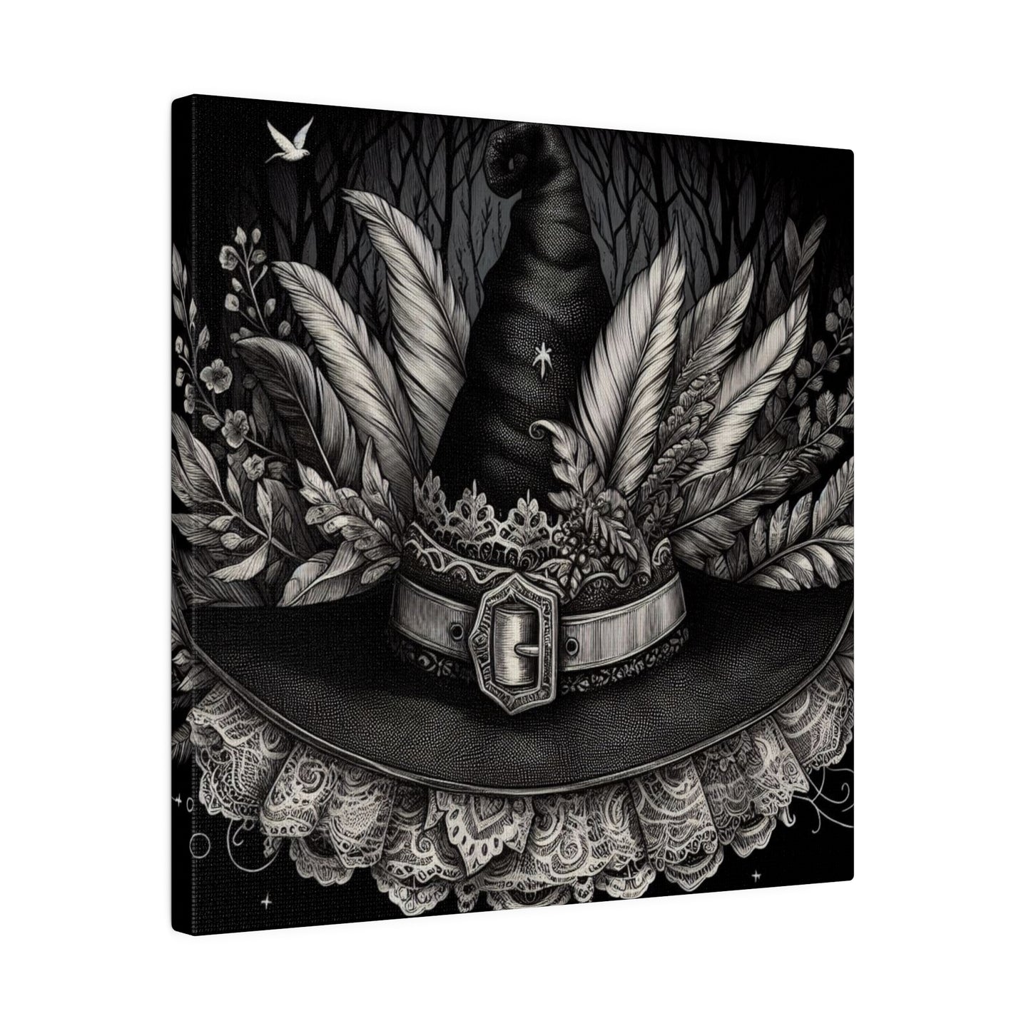 Witch Hat Canvas, Matte Stretched, 0.75"