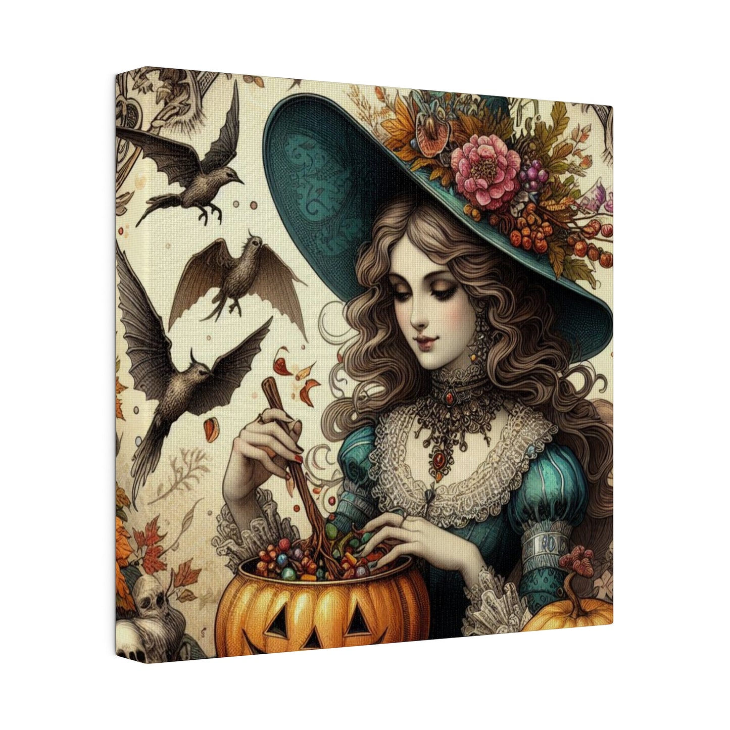 Witch Canvas, Matte Stretched, 0.75"