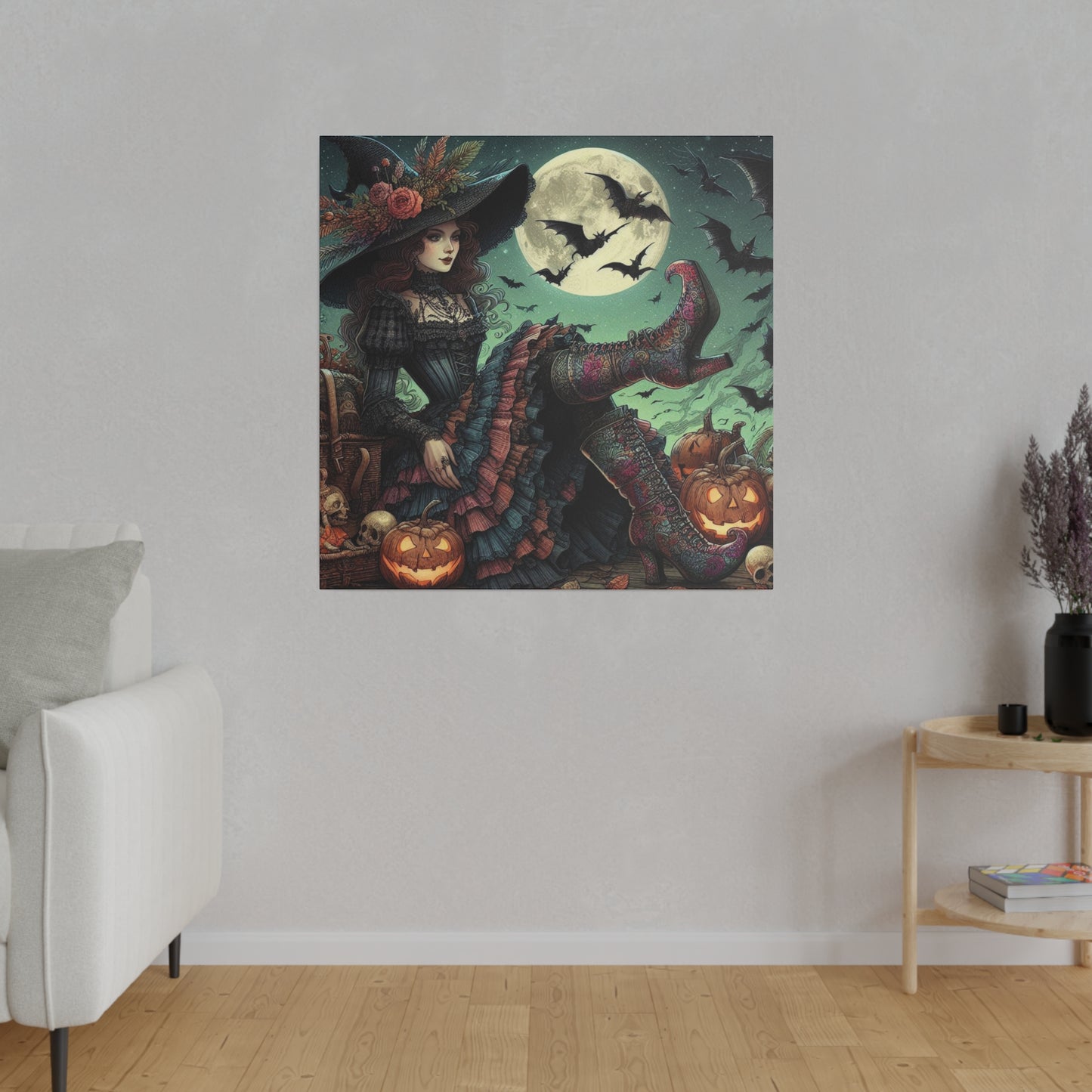 Witch Canvas, Matte Stretched, 0.75"