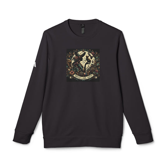 Witch Lore Gifts Adidas® Unisex Fleece Crewneck Sweatshirt