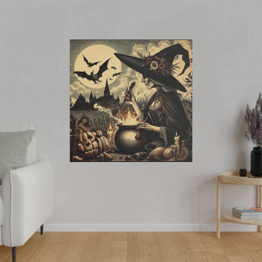 Witch Canvas, Matte Stretched, 0.75"