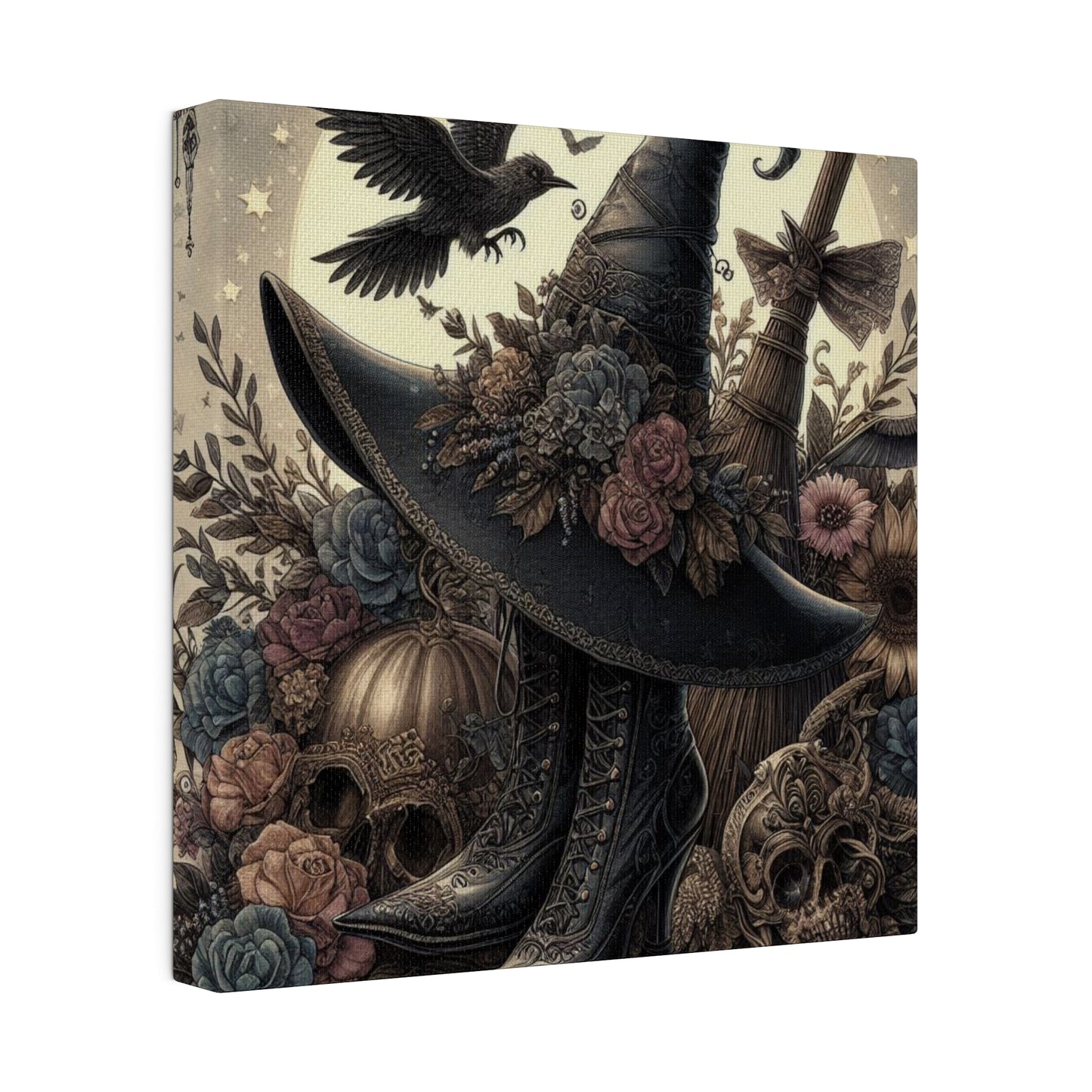 Witch Hat Canvas, Matte Stretched, 0.75"