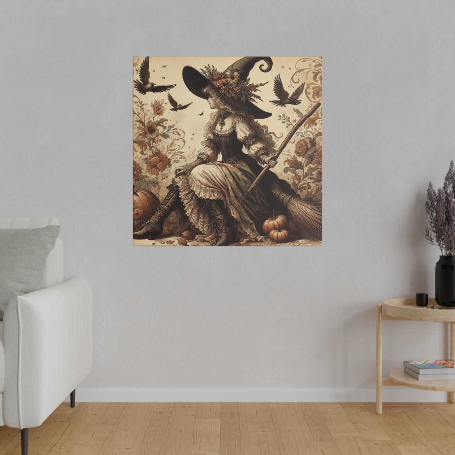 Witch Canvas, Matte Stretched, 0.75"