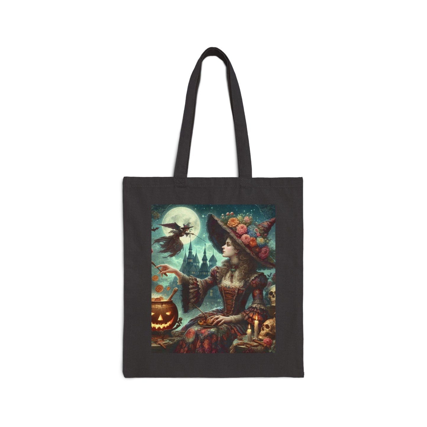 Witch Tote Bag - Cotton Canvas