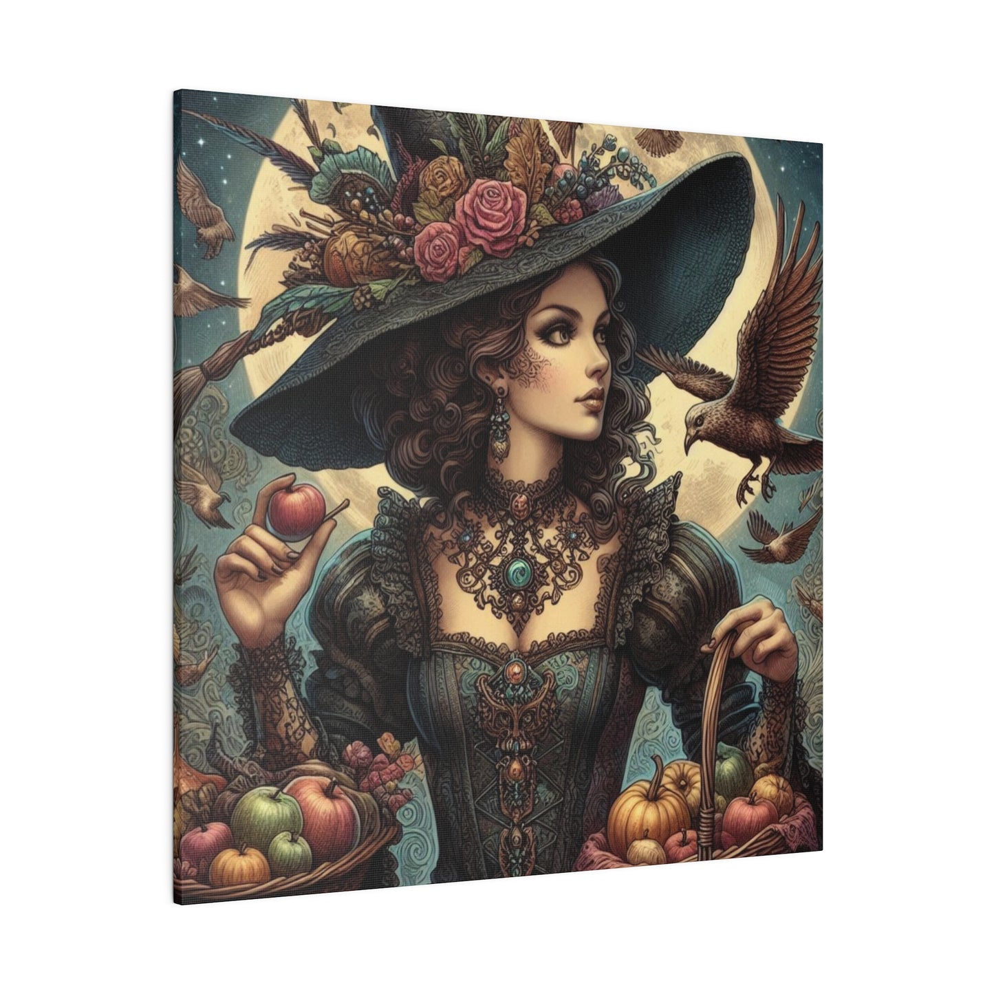 Witch Canvas, Matte Stretched, 0.75"